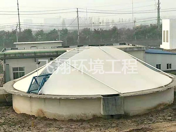 河南省洛阳市荣拓焦化有限公司污水池加盖